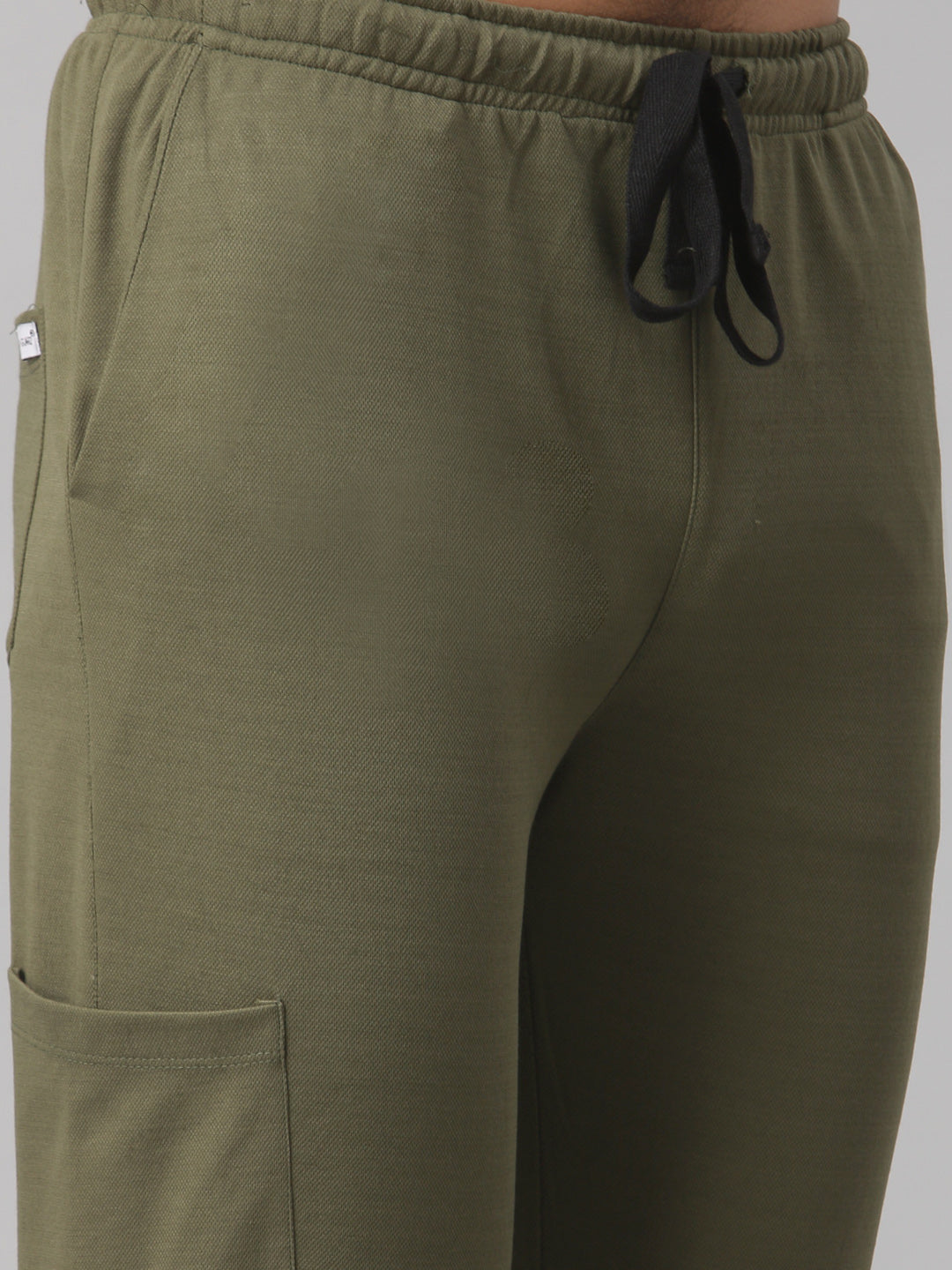 MedFa Dri-Fit Jogger Scrubs Suit-(Mens) (Olive)