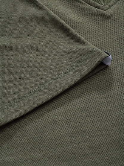 MedFa Dri-Fit Jogger Scrubs Suit-(Mens) (Olive)