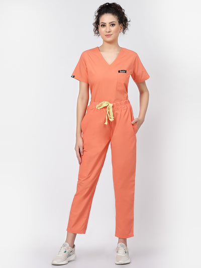 Essential Scrub Suit - (Coral) (Women's)