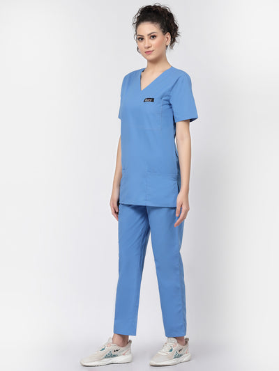 Essential Scrub Suit - (Ceil Blue) (Women's)
