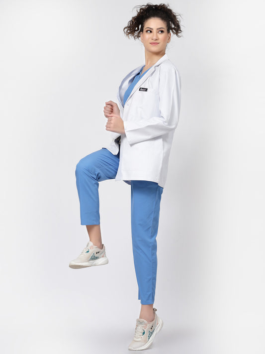 MedFa Short Lab Coat - (Women's) - TheMedfa