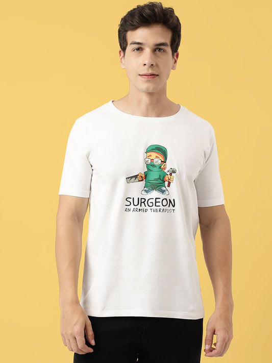 Surgeon - Armed Therapist- Mens T-Shirt