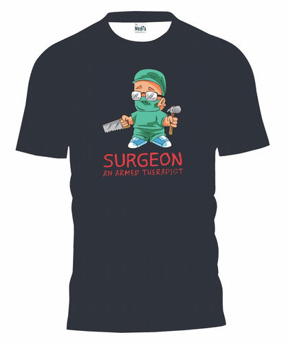 Surgeon - Armed Therapist- Womens T-Shirt - TheMedfa
